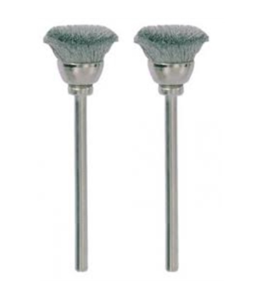 Conjunto de 2 escovas em aço Inox tipo tacho - 2228957