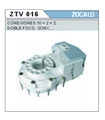 ZTV016 - Suporte de CInescopio Duplo Foco 10+2+2 Pinos