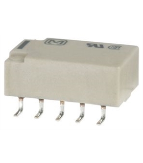Relés de sinal fraco – circuito impresso 2A 12VDC DPDT NON-L - TQ2-12V