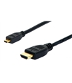 Cabo micro HDMI–HDMI 1.4 com ethernet GoldPlated M/M