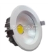 LED Downlight 10W COB Reflector Epistar Branco Frio - VT-2610