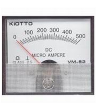 Amperimetro Painel 0-500uA - A500UA