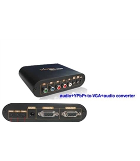 Conversor Audio+YPBPR to VGA+audio - ITV907TD