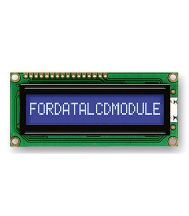 FDCC1601E-NSWBBW-91LE - DISP 16X1 STN LCD, 3V, WHT LED B/L - FDCC1601E