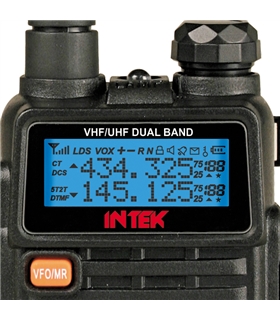 KT-960PLUS - Rádio portátil VHF/UHF Amador - INTEKKT960