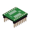 LCQT-SOIC16W - IC ADAPTER, 16-SOIC TO DIP, 2.54