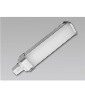 Lâmpadas LED PL G24 6W Epistar Branco Frio - LT-4110