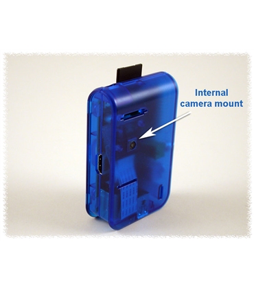 Caixa Azul para Raspberry - Translucent blue - HAMMOND - 1593HAMPITBU