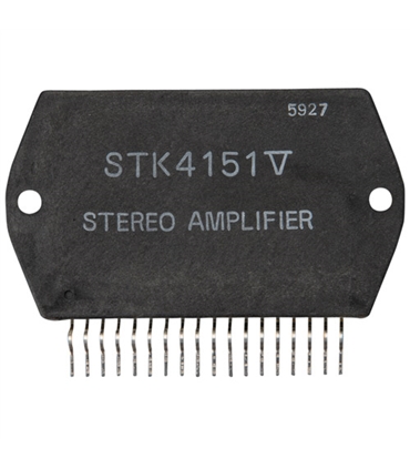 STK4151V - AF Power Amplifier Split Power Supply 30W + 30W % - STK4151V