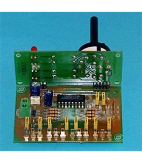 P-3 - Selector Audio Stereo 4 Canais 12Vdc - P-3