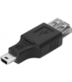Adaptador USB A - mini USB OTG para dispositivos