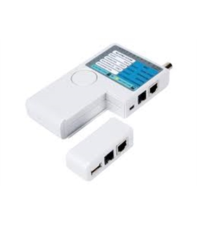 VTLAN7 - Testador de Cabos de Rede, Bnc e  USB - VTLAN7