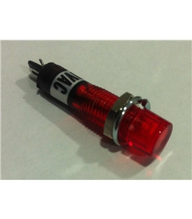 Sinalizador Neon 220V Vermelho - 147409