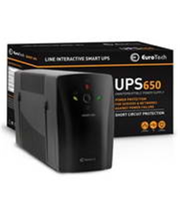 UPS650EU - SMART UPS 650VA / 390W 1USB 2RJ45 2SCHUKO - UPS650VA