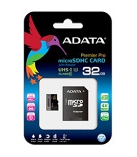 Cartão micro SDHC CARD 32Gb AData UHS-I U3 - SD32GBAUHS