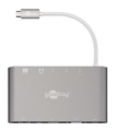Dock Multiport USB-C - RJ45 USB3.0 MicroSD HDMI VGA