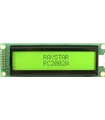 Display LCD STN Positivo 20X2 Verde