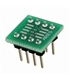 LCQT-SOIC8-8 - IC ADAPTER, 8-SOIC TO DIP, 2.54MM - LCQT-SOIC8-8