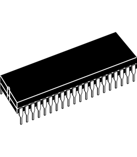 EF68B21P - Drivers e comp. periféricos - PCIs DIP40 PIA I/O - EF68B21P
