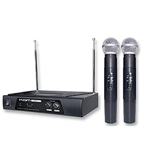 Conjunto 2 Microfones sem Fio VHF - KWM11A