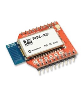 RN42XVP-I/RM - Class 2 Bluetooth® module with PCB Antenna - RN42XVP-I/RM