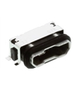 UB-MC5BR3-SDWP604-4S-TF - Ficha Micro USB para Soldar