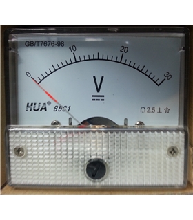 Voltimetro 0-75VDC - V75V