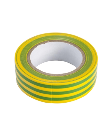 Rolo de Fita Isoladora 3M Amarelo/Verde  0.13mmX18mmX20m - FIS20YG3M