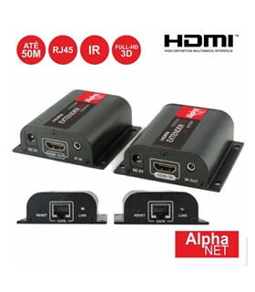 CT373/9 - Receptor e Transmissor HDMI Via RJ45 Cat6 50M - CT373/9