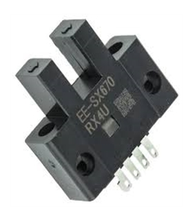 EE-SX670 - Sensor Fotoelétrico, 5-24Vdc, NPN, 5mm, IP50 - EE-SX670