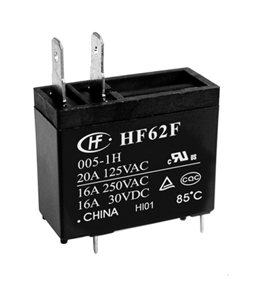 HF62F/012-1HF - Rele SPST-NO 12VDC 16A/250VAC - HF62F/012-1HF