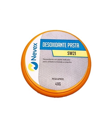 SW21-40G - Pasta Desoxidante Nevex Flux 40g - SW21-40G