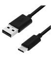 Cabo USB A 2.0 para USB C 1mt