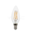 Lampada LED 4W E14 Filamento Warm White Dimavel