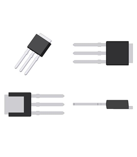 2SB1215 - Transistor, PNP, 100V, 3A, 1W, TO251 - 2SB1215