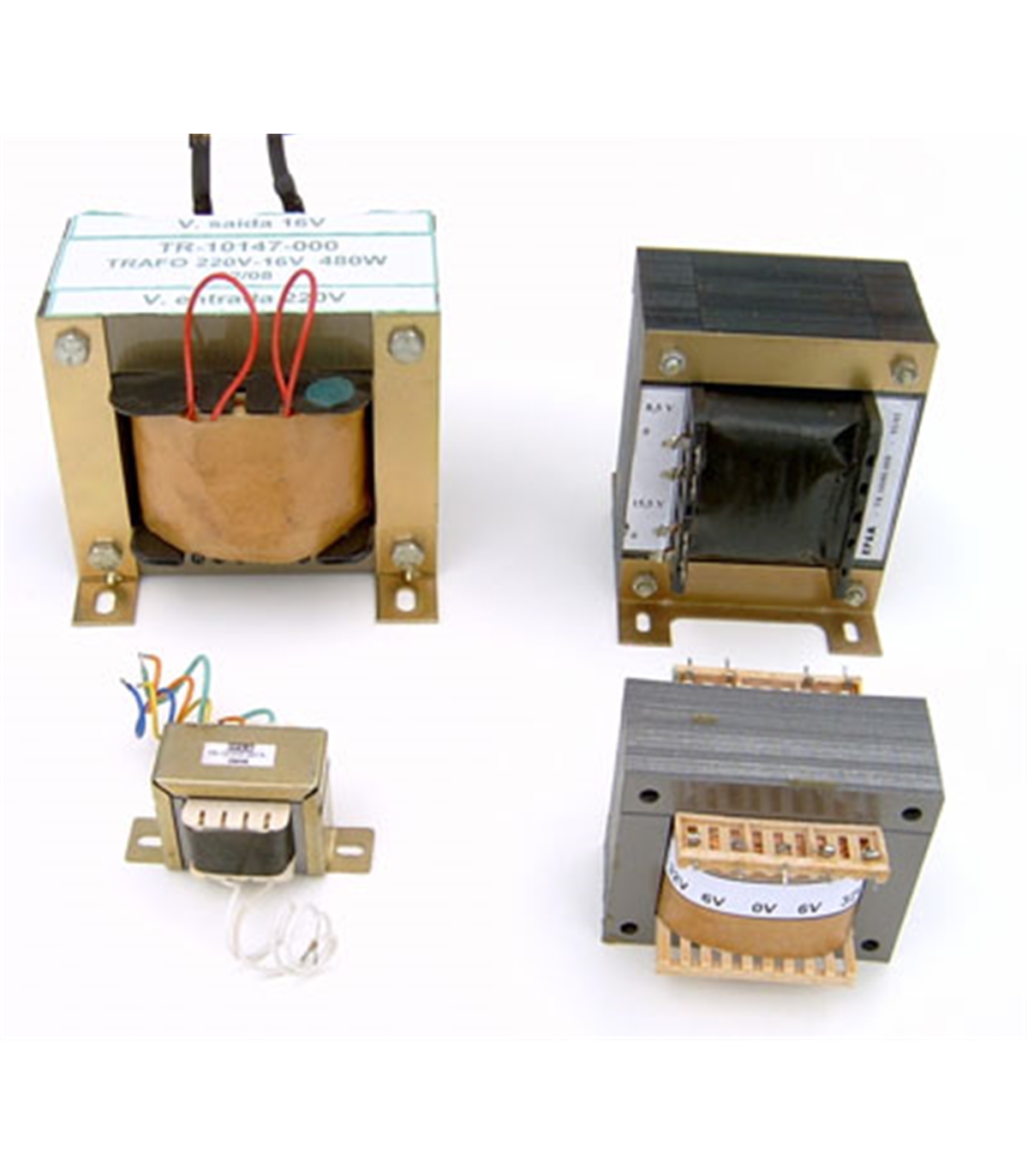 Transformador Prim: 0-230V, Sec: 0-24V, 0-24V 50VA