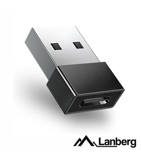 Adaptador USB-A Macho / USB-C Femea - USBAMUSBCF