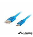 Cabo USB-A 2.0 Macho - Micro USB-B Macho 1.8m Azul