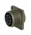 MS3102E16S-1S -  Conector Femea, 7 Pinos, DS/MS Series