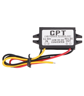 Conversor DC DC 11-50V IN 9V 1.5A OUT 14W - CPT9V1.5A