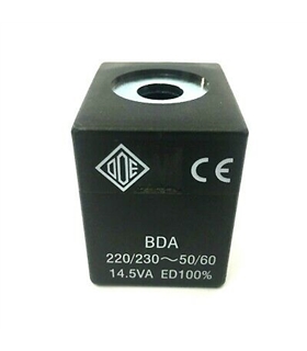 Bobine para electroválvula 230VAC 14.5VA - RBDA 08223DS - BDA08223DS