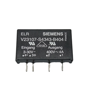 V23107-S4343-B404 - Rele Estado Solido Siemens 3-30V - V23107S4343B404