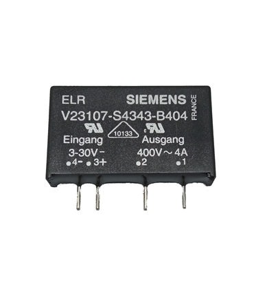 V23107-S4343-B404 - Rele Estado Solido Siemens 3-30V - V23107S4343B404