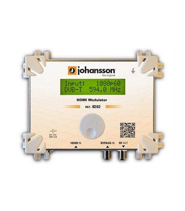 8202 - Modulador HDMI Johansson DVB-T / DVB-C - 8202