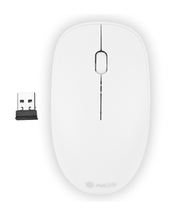 FOGWHITE - Mini Rato Wireless NGS Branco - FOGWHITE
