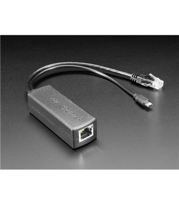 3785 - PoE Splitter with MicroUSB Plug Isolated 12W 5V 2.4A - ADA3785