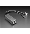 3785 - PoE Splitter with MicroUSB Plug Isolated 12W 5V 2.4A