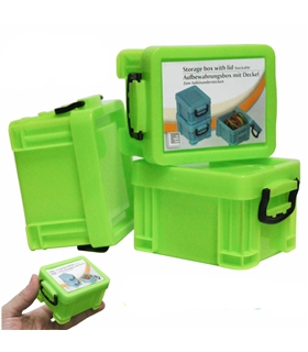 Mini Caixa de Arrumação - Verde - CX1CG