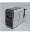 QG-CH02 - Carregador Quick Charge 3.0 USB 3A
