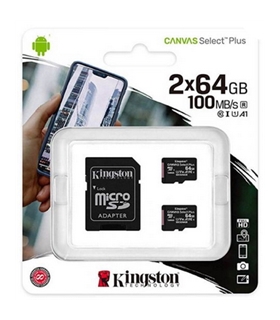 Cartão micro SDHC CARD 64Gb KINGSTON CLASS10 - SD64GBK